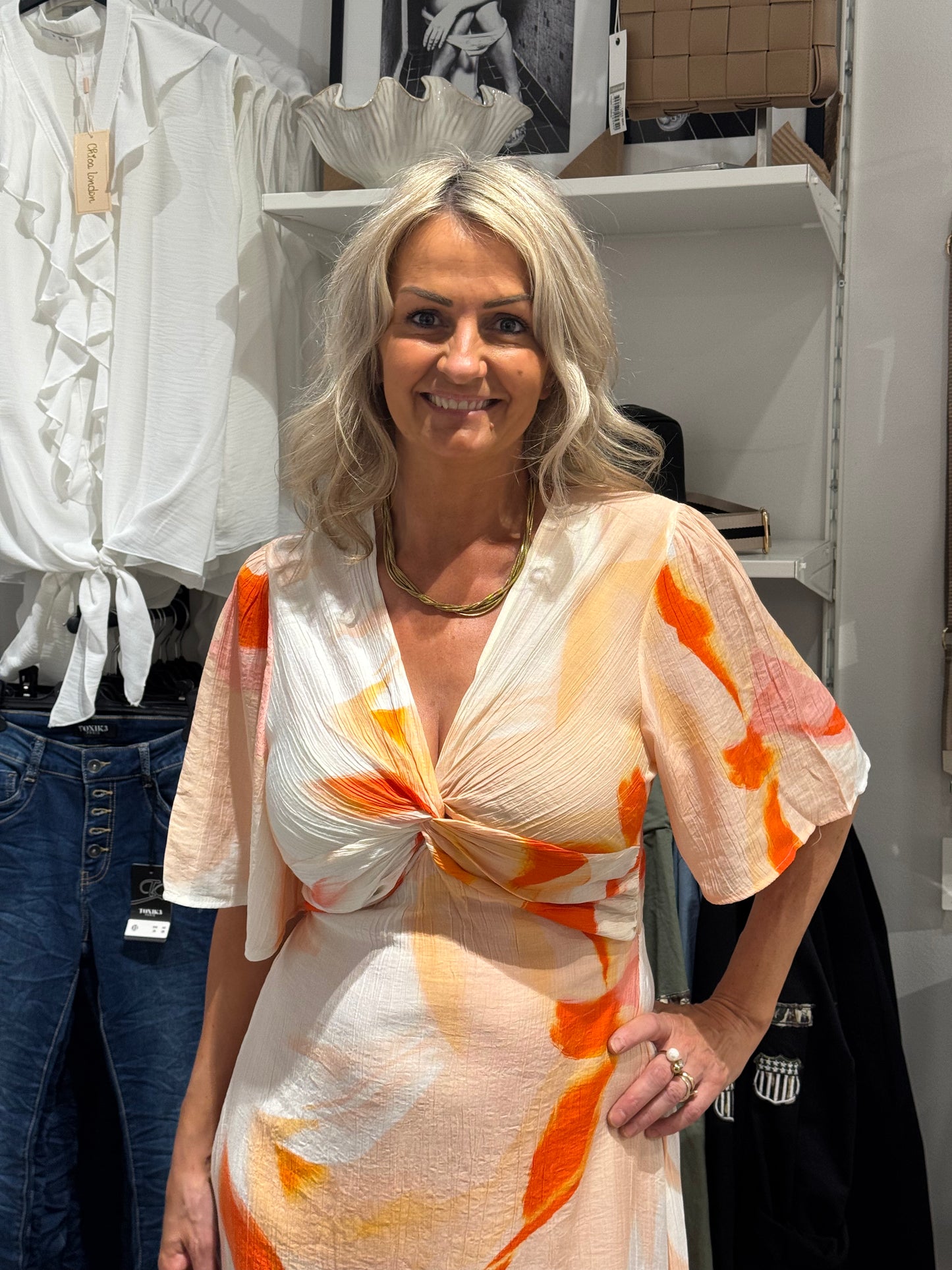 Sandra dress multi