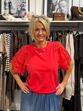 Loraine topp corallo