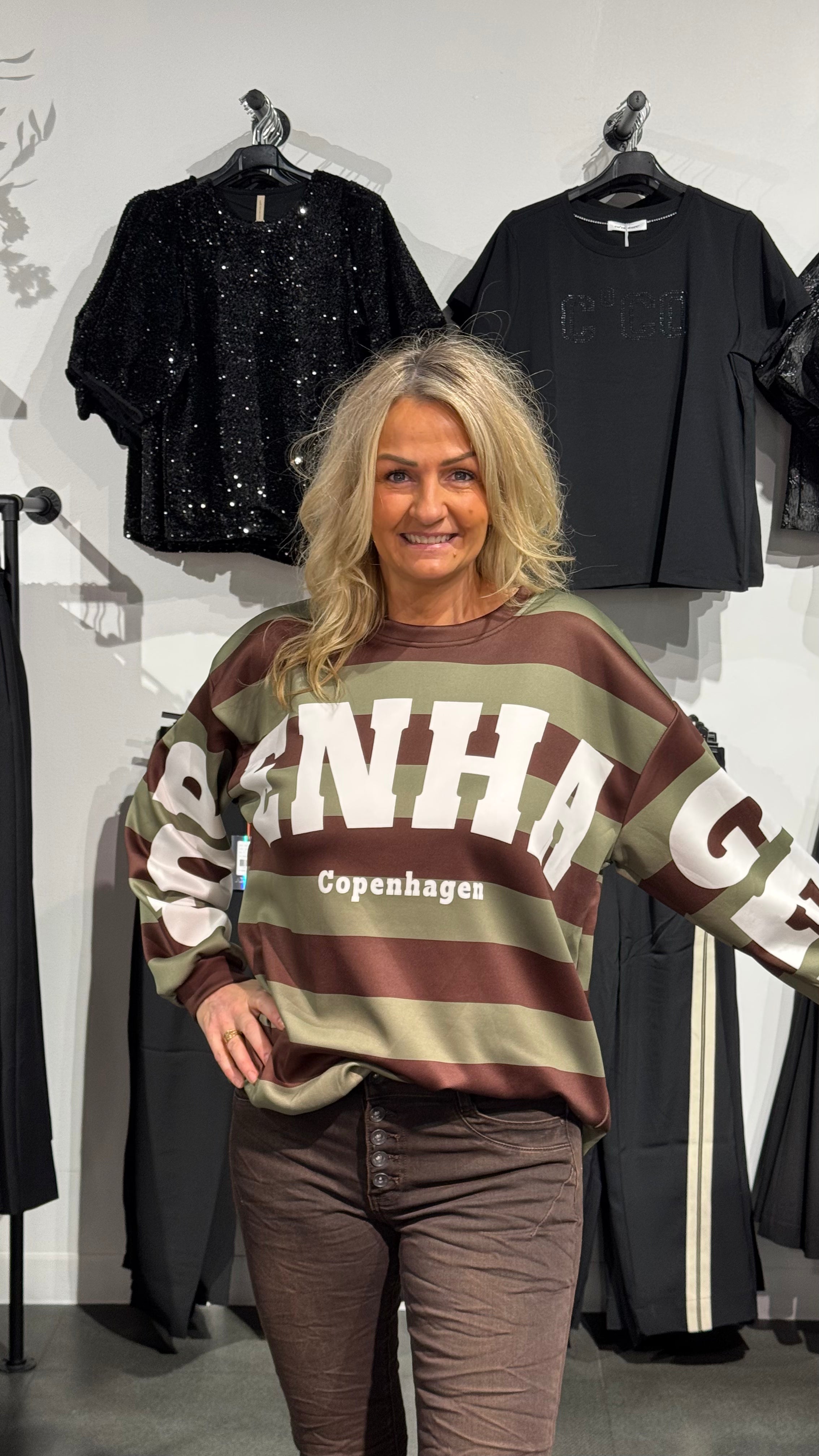 MDCNERINA SWEATSHIRT- GRÖN