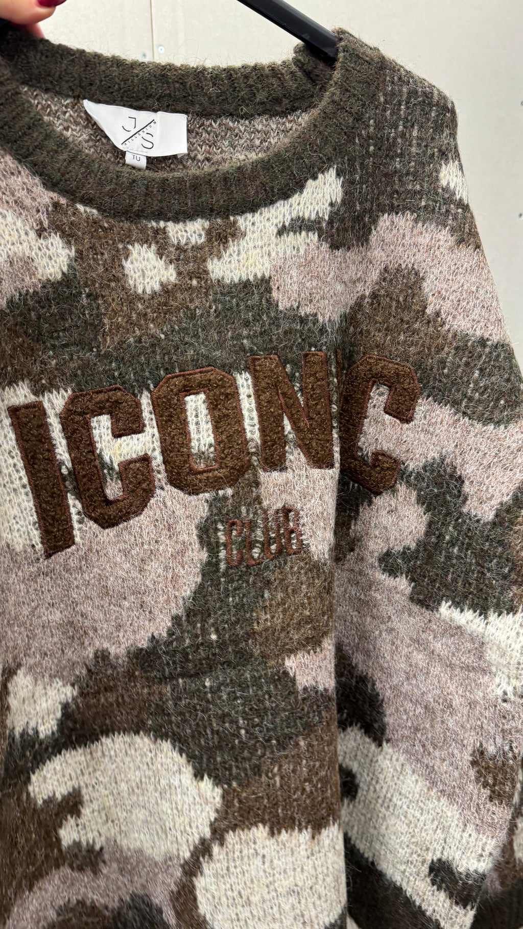Iconic knit - camo