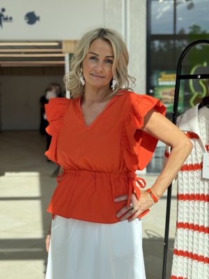 Ulea top orange