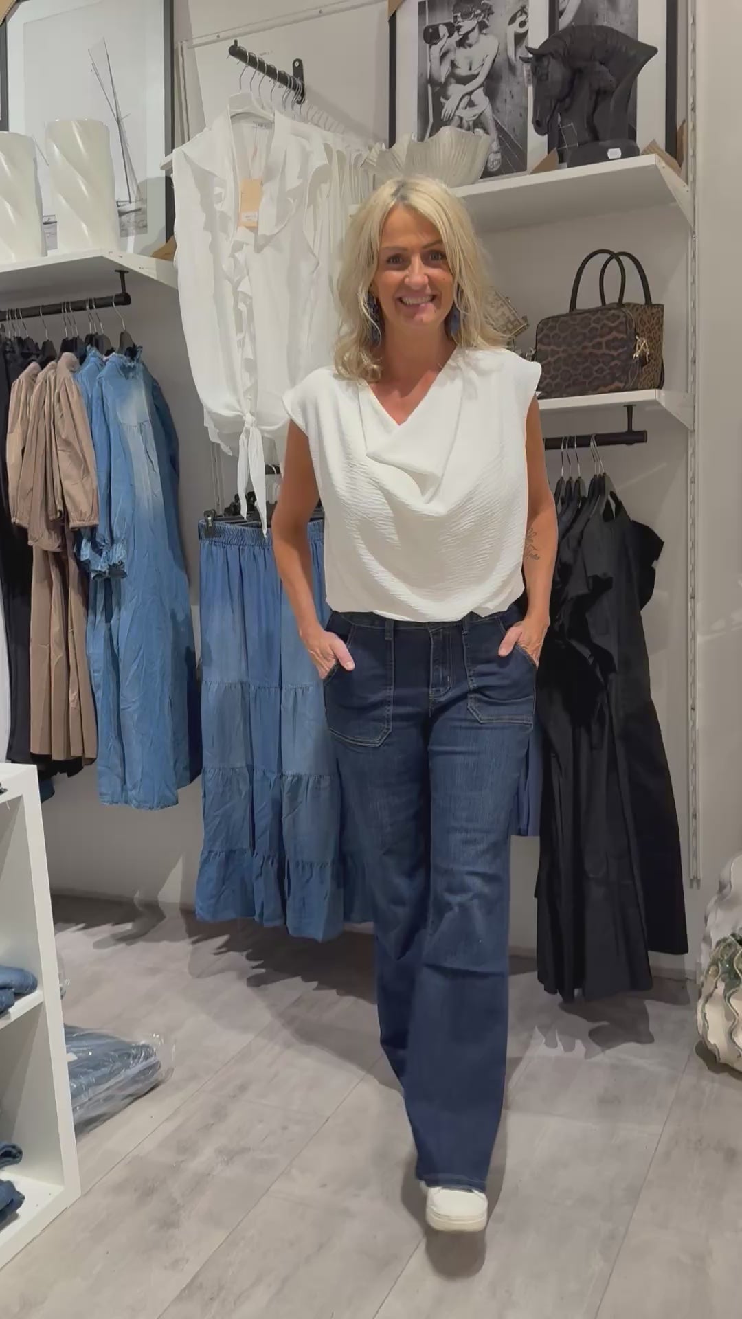 Toxik jeans mörkblå