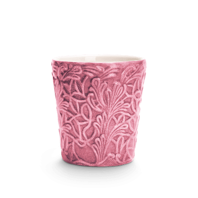 Lace mugg rosa