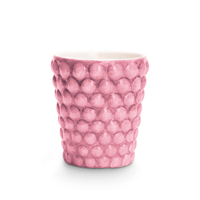 Bubbles mugg rosa
